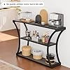 Simple Wisdom Credenza 120CM – Mesa de Entrada Minimalista con 2 Cajones, Ideal para Recibidor, Pasillos y Salones
