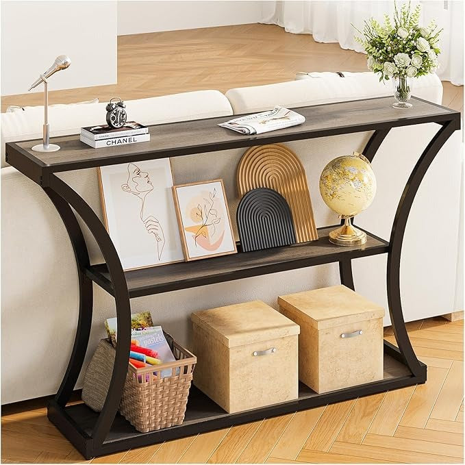 Simple Wisdom Credenza 120CM – Mesa de Entrada Minimalista con 2 Cajones, Ideal para Recibidor, Pasillos y Salones