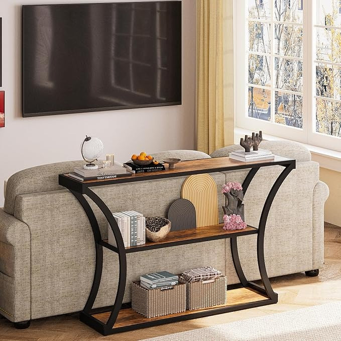 Simple Wisdom Credenza 120CM – Mesa de Entrada Minimalista con 2 Cajones, Ideal para Recibidor, Pasillos y Salones