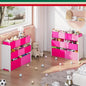 Organizador de Juguetes Grande con 9 Cajas de Colores – Ideal para Cuartos Infantiles y Salas de Juego | HOYRR Juguetero