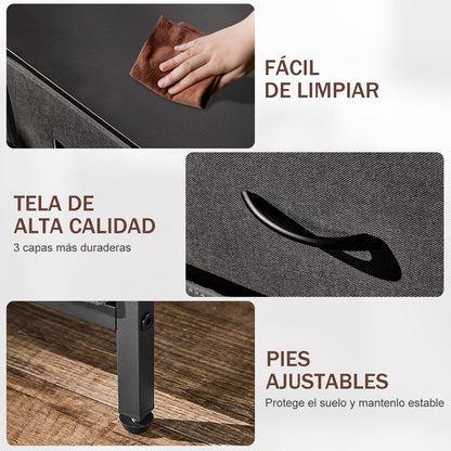 cajonera para recamara, Comoda cajonera para recamara, cajonera de Madera cajonera para Ropa, 5 espaciosos cajones, 83.06 * 28.96 * 74.17cm Negro