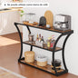 Simple Wisdom Credenza 120CM – Mesa de Entrada Minimalista con 2 Cajones, Ideal para Recibidor, Pasillos y Salones