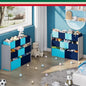Organizador de Juguetes Grande con 9 Cajas de Colores – Ideal para Cuartos Infantiles y Salas de Juego | HOYRR Juguetero